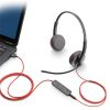Plantronics Blackwire C3225 USB PC Headset - Image 2